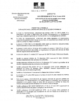 L’arrêté préfectoral 2019-DDT-SERAF-UC N°18 du 14 mars 2019