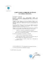 COMPTE RENDU du conseil municipal du 20 mai 2025