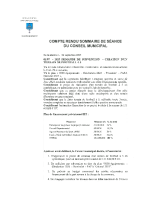 Compte-rendu du conseil municipal du 4 septembre 2025