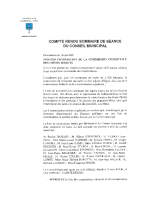 CR conseil municipal du 2 juin 2026